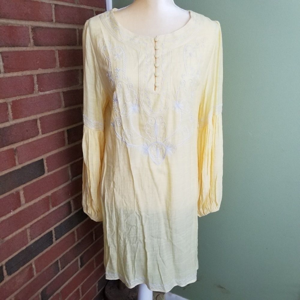 Esley long sleeve tunic dress NWT.  A-30.   A3015